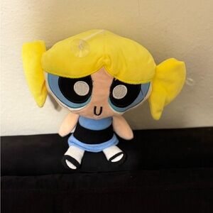 Yellow and Blue Cartoon Plush Toy